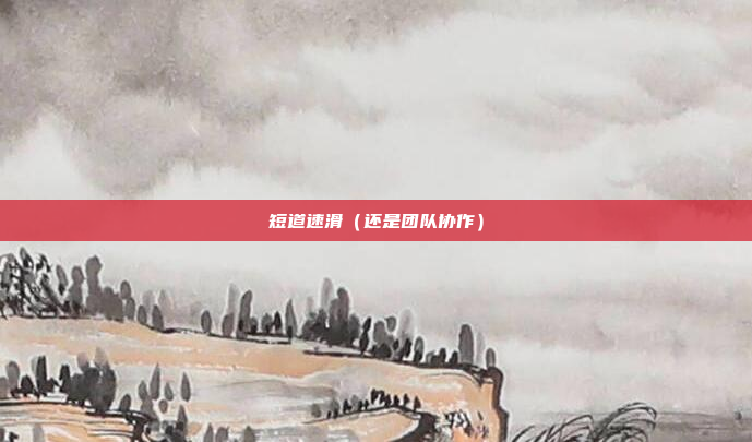 短道速滑(还是团队协作)