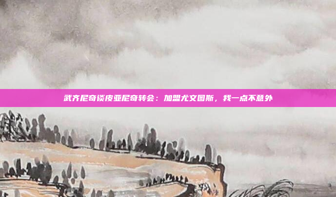 武齐尼奇谈皮亚尼奇转会:加盟尤文图斯,我一点不意外