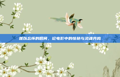 难以忘怀的瞬间,论电影中的惊艳与灵魂共鸣