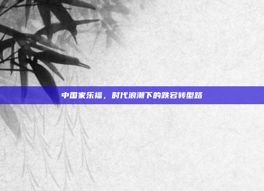 中国家乐福，时代浪潮下的跌宕转型路