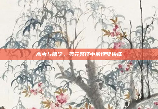 高考与留学,多元路径中的逐梦抉择