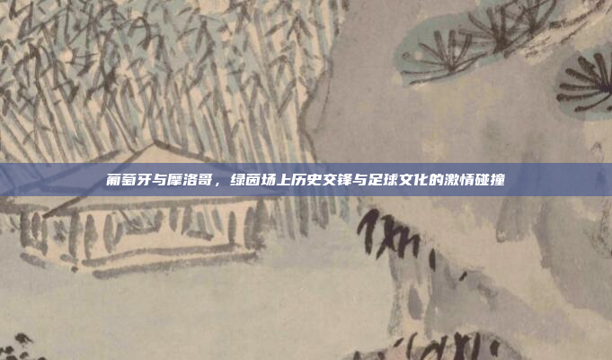 葡萄牙与摩洛哥,绿茵场上历史交锋与足球文化的激情碰撞