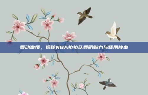 舞动激情，揭秘NBA拉拉队舞蹈魅力与背后故事
