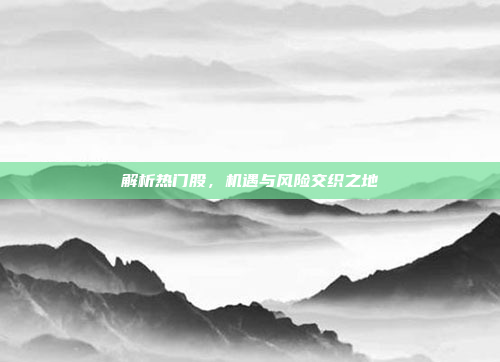 解析热门股，机遇与风险交织之地