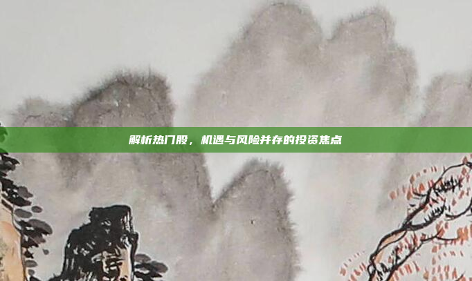 解析热门股，机遇与风险并存的投资焦点