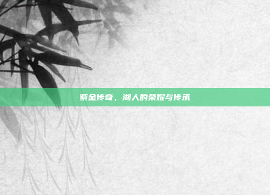 紫金传奇，湖人的荣耀与传承