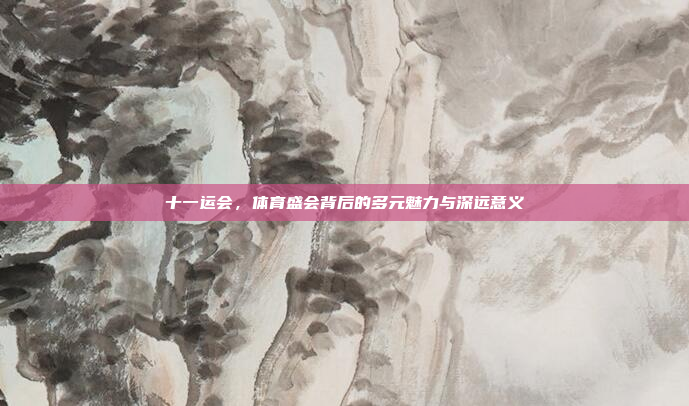 十一运会，体育盛会背后的多元魅力与深远意义