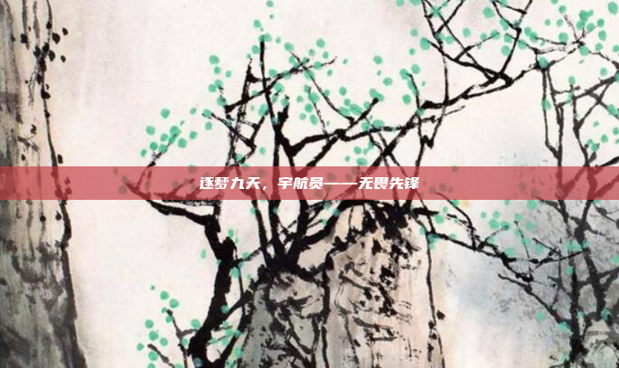 逐梦九天,宇航员——无畏先锋