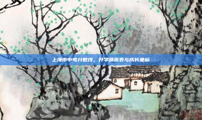 上海市中考分数线，升学晴雨表与成长坐标