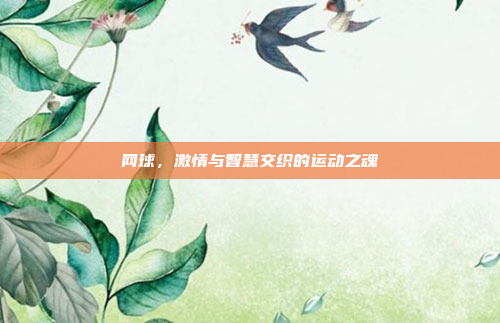 网球，激情与智慧交织的运动之魂