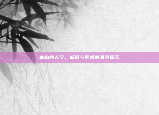 青岛的大学，知识与梦想的海滨摇篮