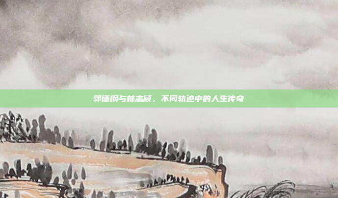 郭德纲与林志颖，不同轨迹中的人生传奇