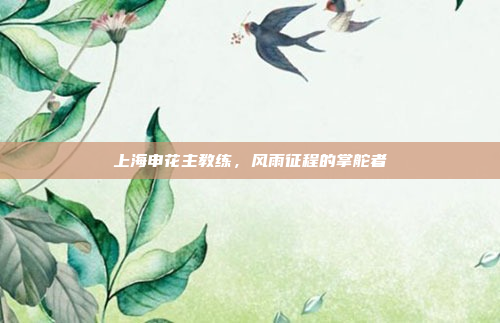 上海申花主教练,风雨征程的掌舵者