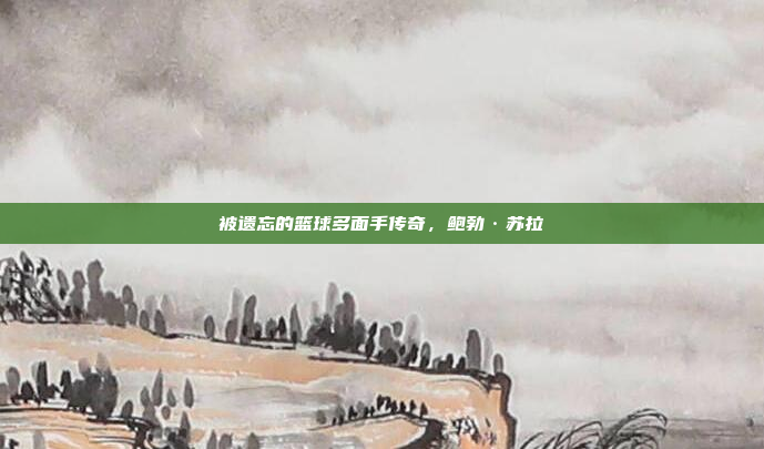 被遗忘的篮球多面手传奇，鲍勃·苏拉