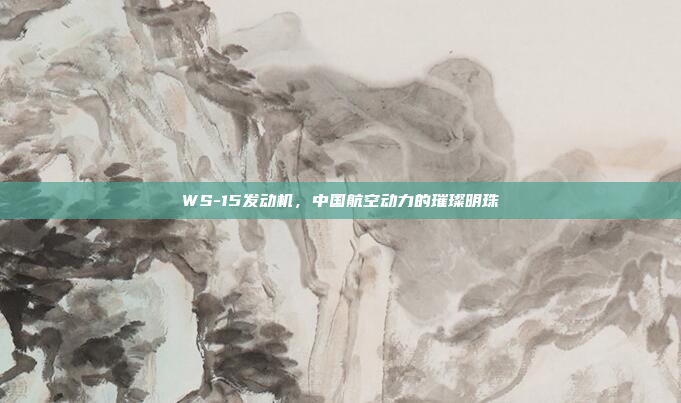 WS-15发动机，中国航空动力的璀璨明珠