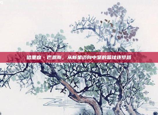 哈里森·巴恩斯，从新星迈向中坚的篮球逐梦路