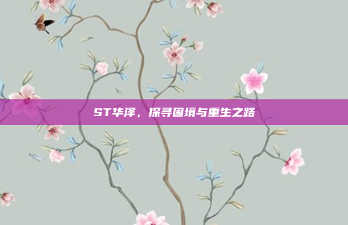 ST华泽，探寻困境与重生之路