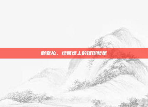 穆夏拉，绿茵场上的璀璨新星