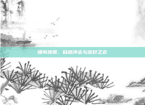 缅甸地震,自然冲击与应对之态 缅甸地震,自然冲击与应对之态