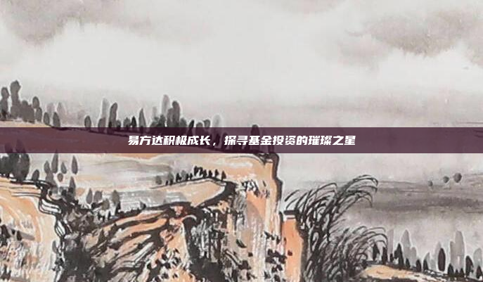 易方达积极成长，探寻基金投资的璀璨之星