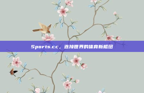 Sports.cc，连接世界的体育新枢纽