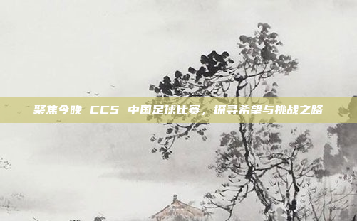 聚焦今晚 CC5 中国足球比赛，探寻希望与挑战之路