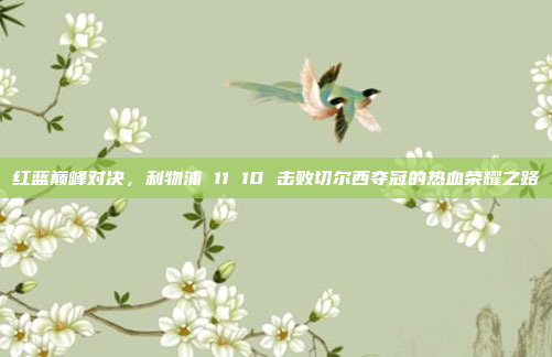 红蓝巅峰对决，利物浦 11 10 击败切尔西夺冠的热血荣耀之路