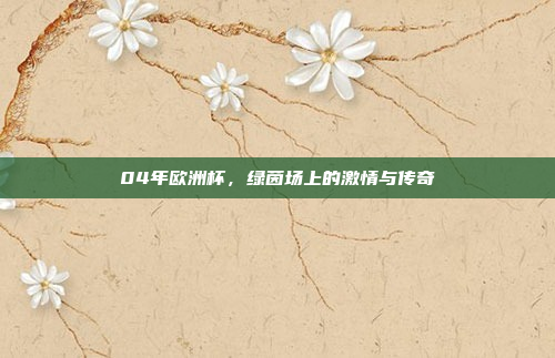 04年欧洲杯，绿茵场上的激情与传奇