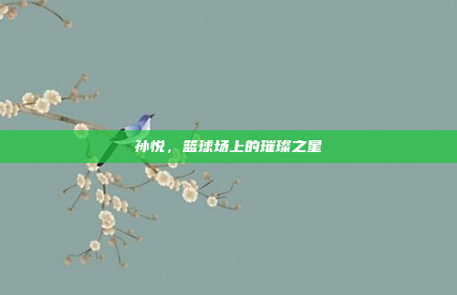 孙悦，篮球场上的璀璨之星