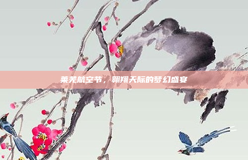 莱芜航空节，翱翔天际的梦幻盛宴
