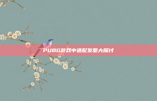PUBG游戏中适配发型大探讨
