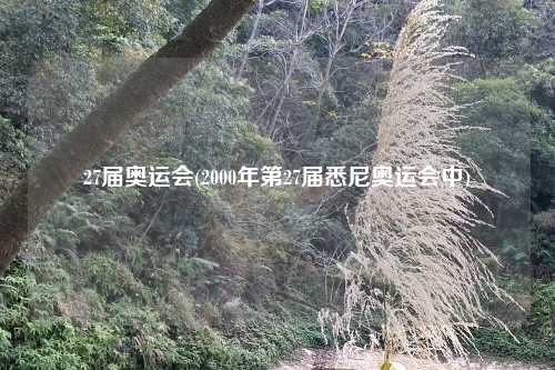 详细阅读:27届奥运会(2000年第27届悉尼奥运会中) 27届奥运会(2000年第27届悉尼奥运会中)