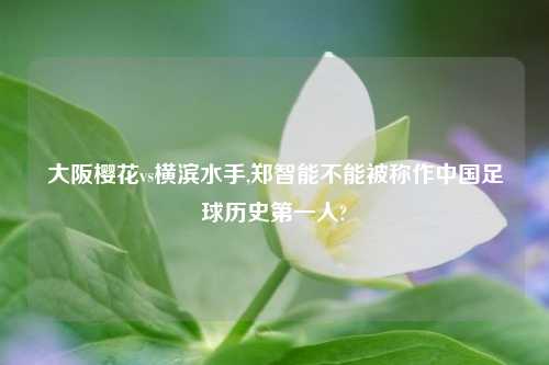 大阪樱花vs横滨水手,郑智能不能被称作中国足球历史第一人?