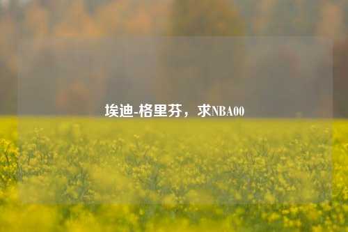 埃迪-格里芬，求NBA00