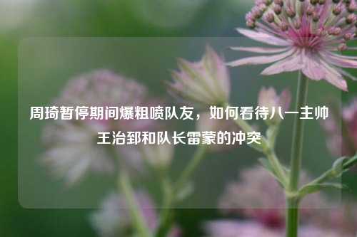 周琦暂停期间爆粗喷队友,如何看待八一主帅王治郅和队长雷蒙的冲突