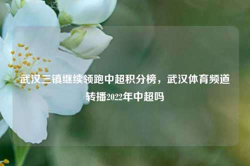 武汉三镇继续领跑中超积分榜,武汉体育频道转播2022年中超吗