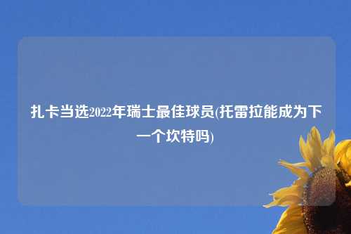 扎卡当选2022年瑞士最佳球员(托雷拉能成为下一个坎特吗)