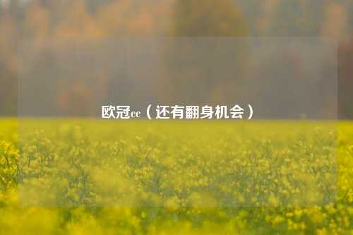 欧冠cc（还有翻身机会）